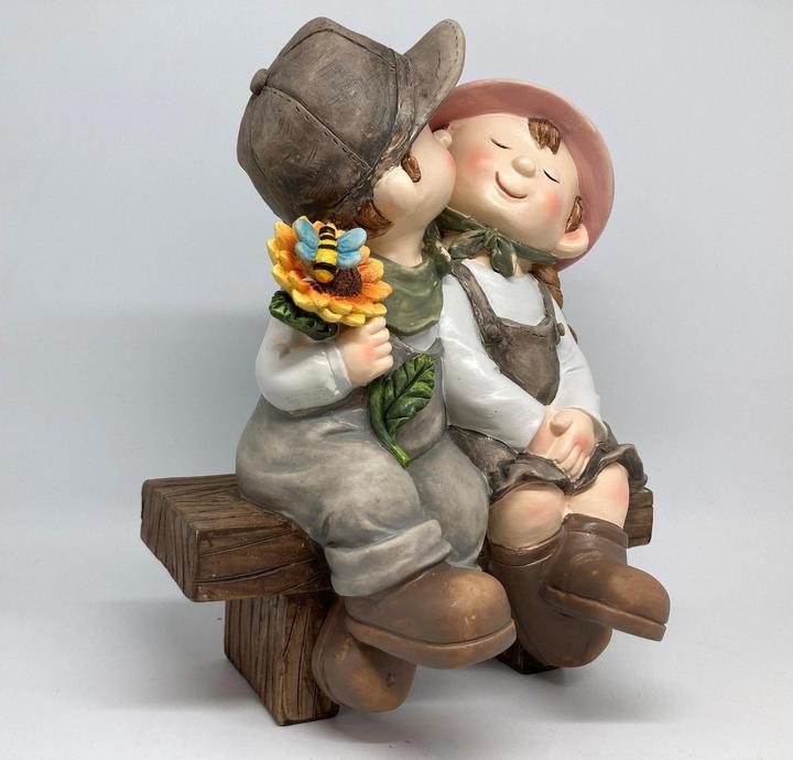 Image du produit GuGus Figurine décorative Enfants 2 pièces (13 x 19 x 23 cm)