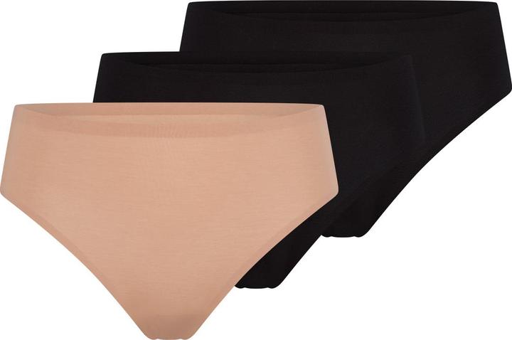 Cream tan, Schwarz