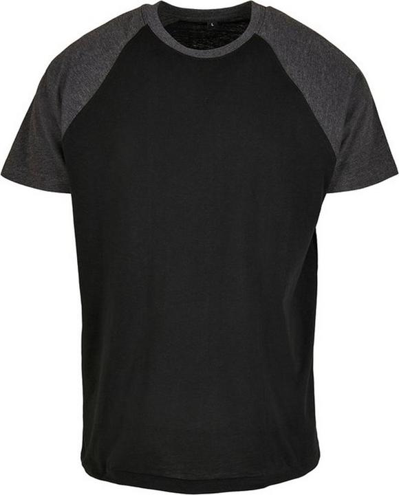 Actual product image Build Your Brand Raglan Contrast Tee (M)