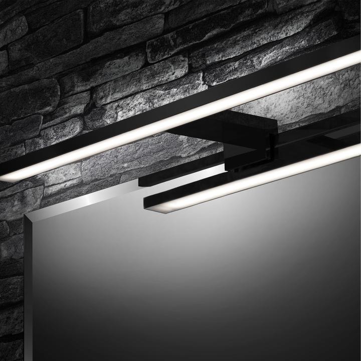 Immagine prodotto Briloner Apparecchio a specchio a LED, nero, 1xLED platinum/8W (780 lm)