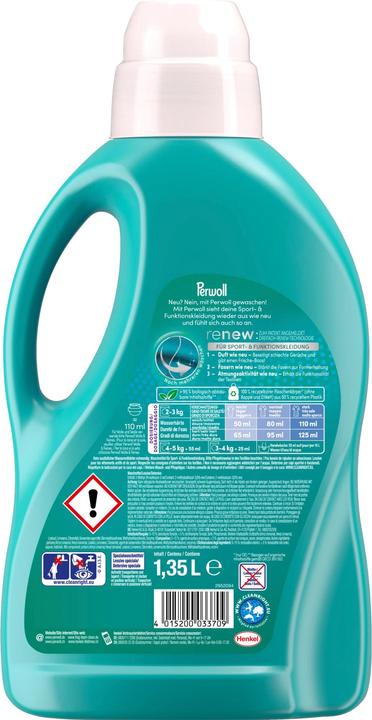 Produktbild Perwoll Renew Flüssig Sport (27 Waschgänge, Flüssig, Gel)