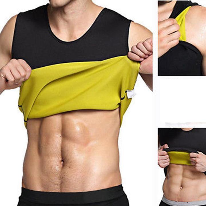 Image du produit JTI Haut d'entraînement avec effet sauna - Jaune 2XL (XXL)