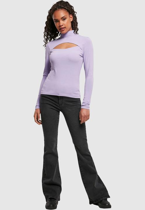 Actual product image Urban Classics Ladies Cut-Out Turtleneck Longsleeve (4XL)