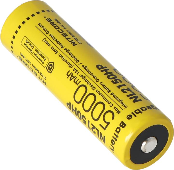 Produktbild Nitecore Li-Ion Akku Typ 21700 - 5000mAh - NL2150HP