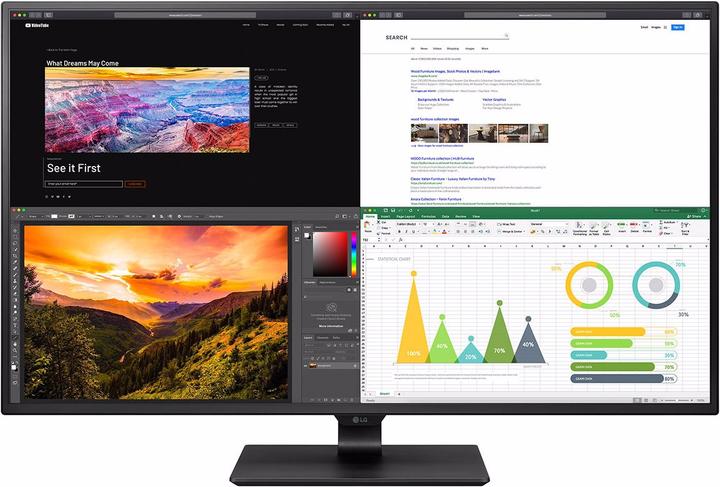 LG 43UN700-B (3840 x 2160 Pixel, 43")