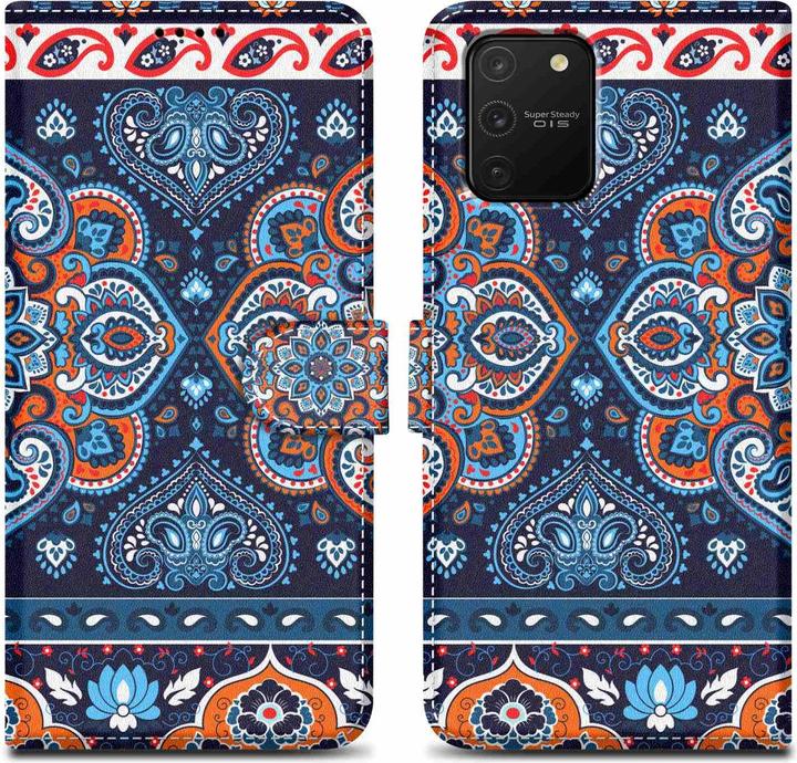 Produktbild Cadorabo Book Hülle mit Print für Samsung Galaxy A91 / S10 LITE / M80s (Samsung Galaxy A91, Samsung Galaxy S10 Lite)