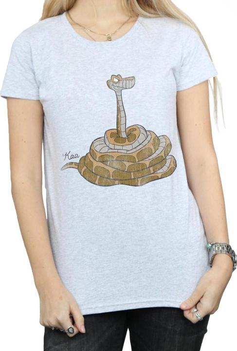 Actual product image Disney Womens/Ladies The Jungle Book Classic Kaa Cotton T-Shirt (M)