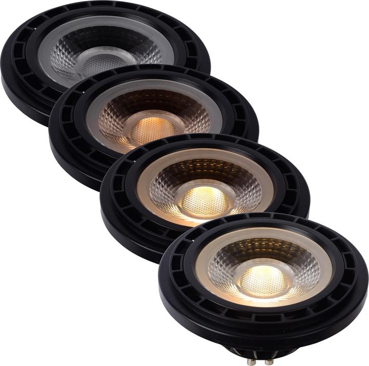 Actual product image Lucide Black (GU10, 12 W, 820 lm, 1 x, G)