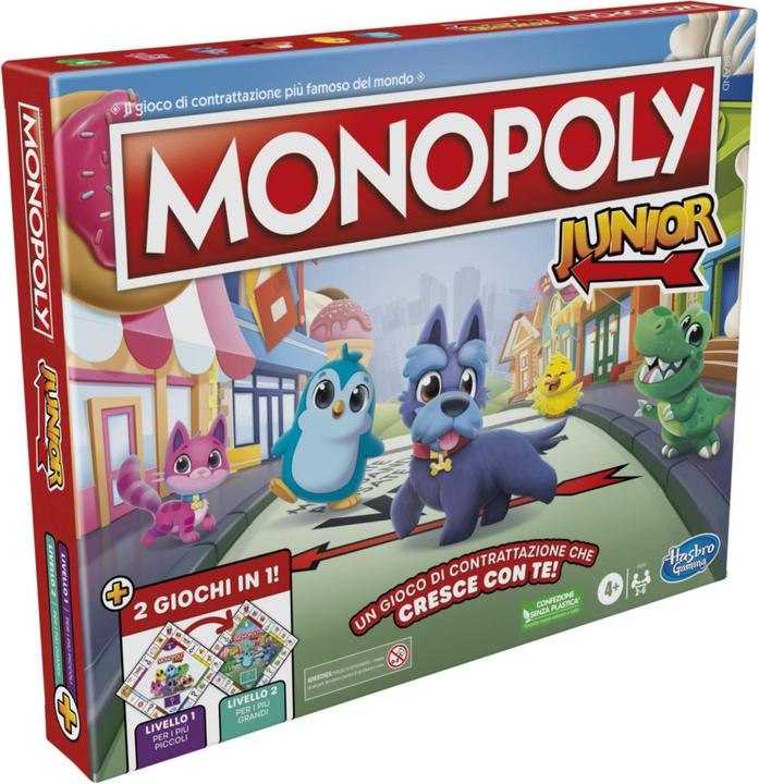 Actual product image Monopoly Junior (Italian)