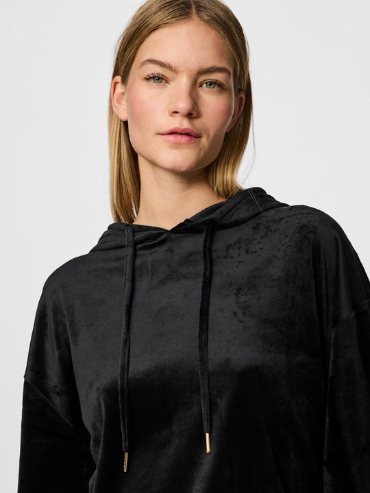 Image du produit Pieces PCSILLI SAMT Sweat à capuche (L)