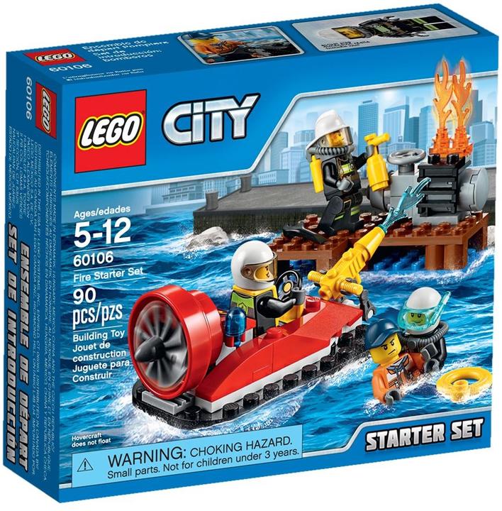 Immagine prodotto LEGO Set iniziale dei vigili del fuoco (60106, LEGO City)