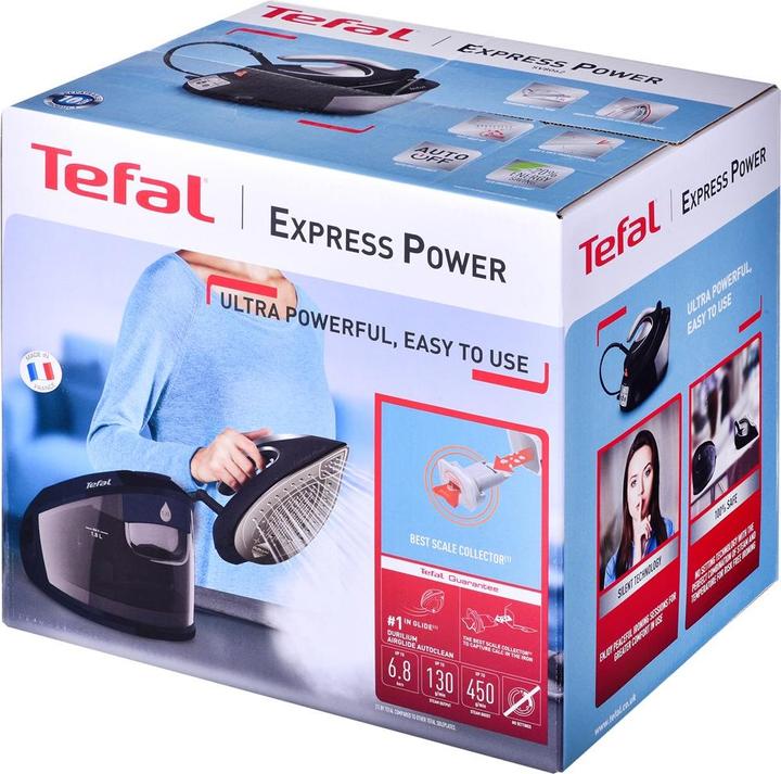 Produktbild Tefal SV806 1.8 L Durilium AirGlide Autoclean soleplate Black, Silver (2800 W, 450 g/min)