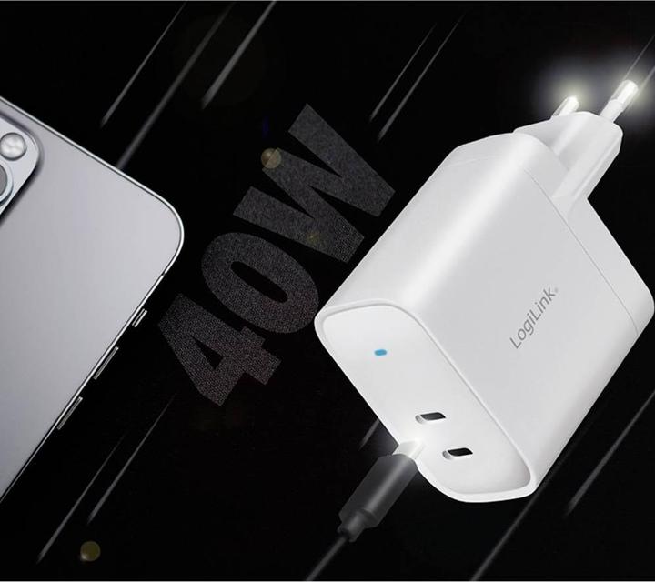 Produktbild LogiLink USB-Steckdosenadapter (40 W)