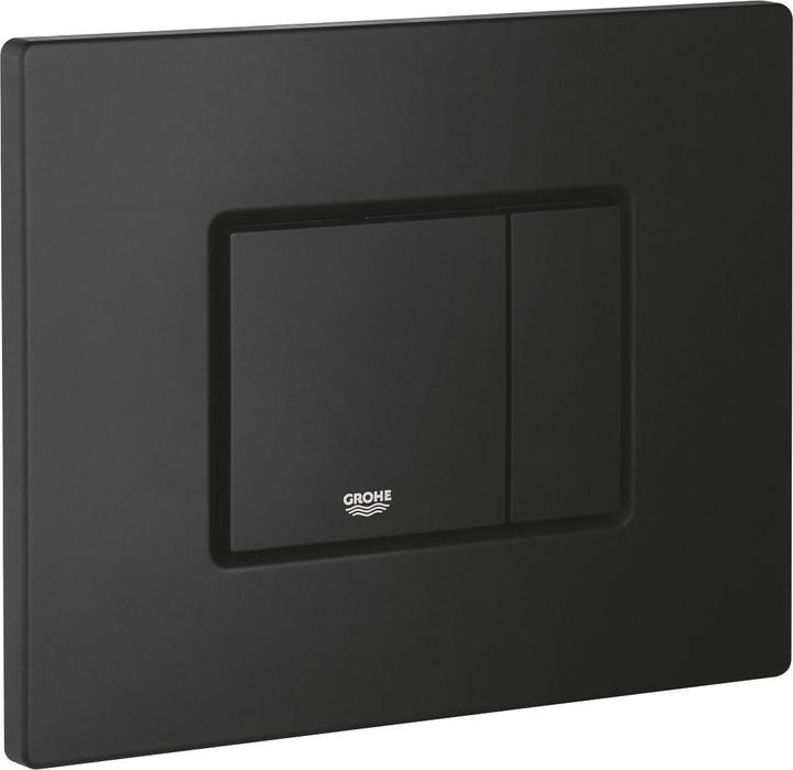 Actual product image Grohe WC actuator SKATE C, 156x197mm phantom black