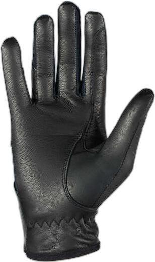 Actual product image Horze Leather and mesh riding gloves for women (9)