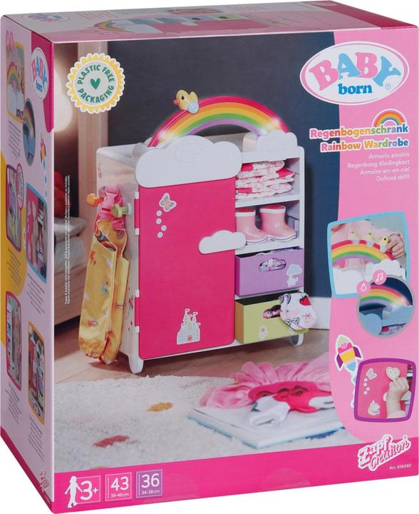 Produktbild Zapf Creation Regenbogen Schrank
