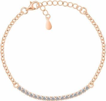 Actual product image Brilio Silver - Silver chain bracelet Lambada CN008W - Length: 19 cm (19 cm)
