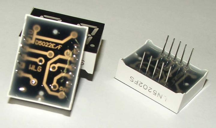Produktbild OEM 7-Segment Display Rot Com. Anode 2 Zeichen 12.7mm (Elektronikkit)