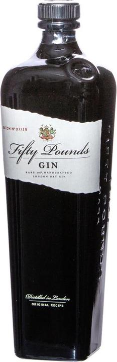Actual product image Thames Distillers Fifty Pounds (1 x 70 cl)