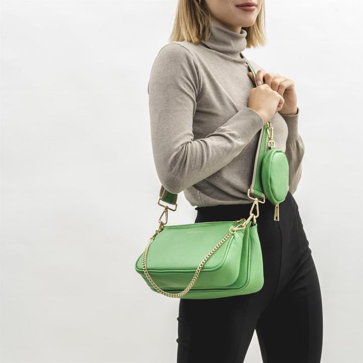 Produktbild Lazarotti Milano Leather Umhängetasche Leder 23 cm