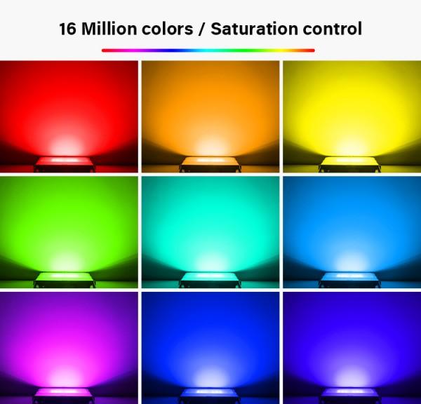 Produktbild Milight RGBW Funk Profi LED Flutlicht 200W IP65 (17000 lm, IP65)