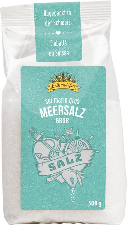 Actual product image Leib und Gut Sea salt (500 g)
