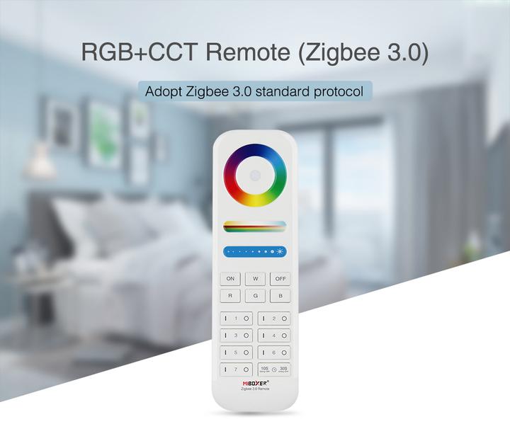 Actual product image Milight Zigbee 3.0 Remote Control RGB+KW/WW (RGBCCT)