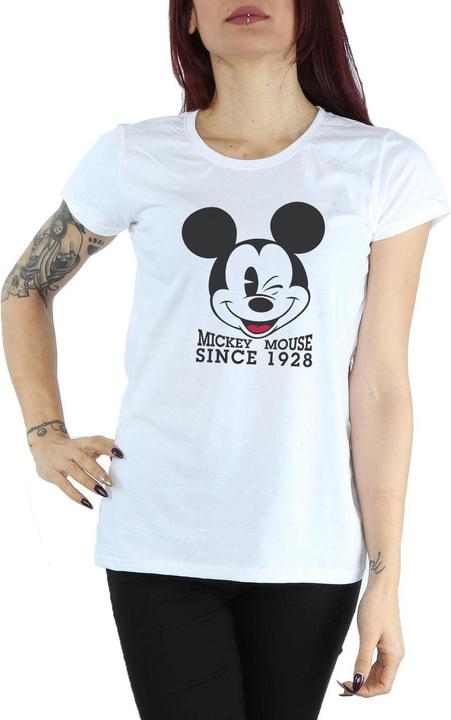 Immagine prodotto Disney Mickey Mouse Since 1928 Maglietta Donna (M)