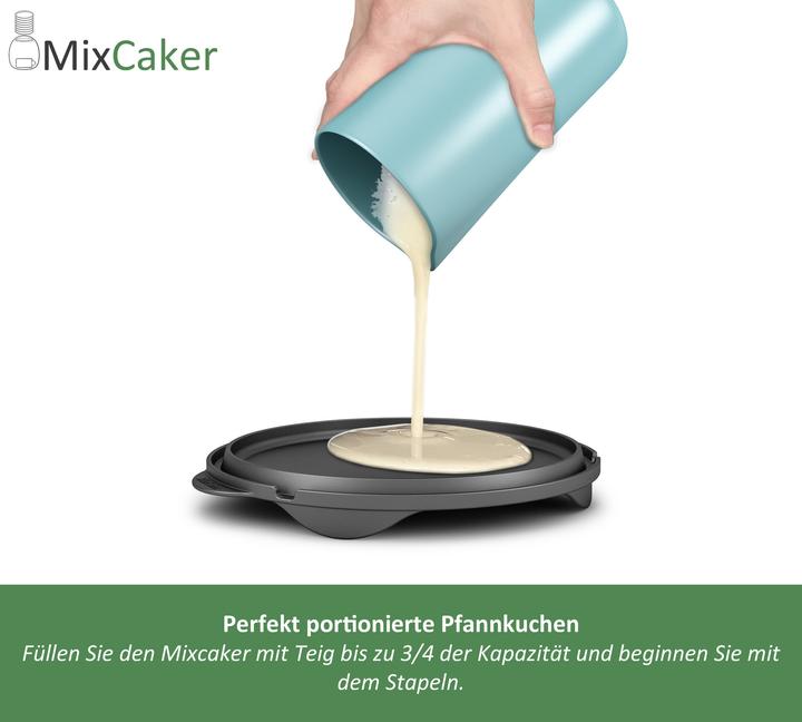 Produktbild Mixle MixCaker Pfannkuchen-Maker kompatibel mit Thermomix TM6, TM5, TM31, Monsieur Cuisine Connect, Trend
