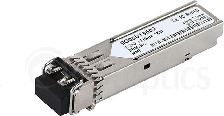 Immagine prodotto CBO BO05U13602D Ricetrasmettitore SFP, LC-Duplex, 1000BASE-X, fibra multimodale, 1310nm, 2KM, 0°C/+70