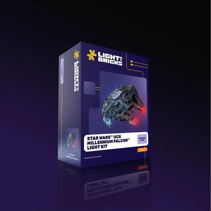 Image du produit Light my bricks LMB 2.0 Jeu de lumières LED pour LEGO 75192 Star Wars UCS Millennium Falcon