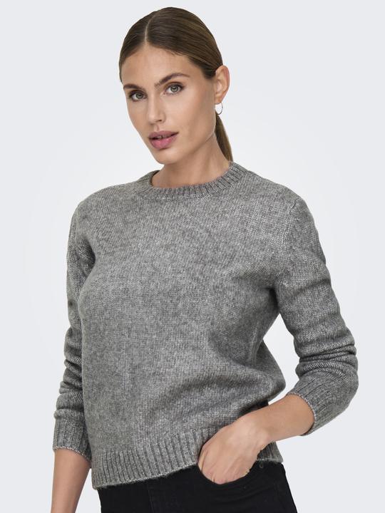 Actual product image JdY Knit Fit Round neck Ribbed cuffs Pullover Knitted jumper (XL)