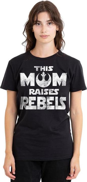 Produktbild Star Wars Mom Raises Rebels TShirt Muttertag (S)