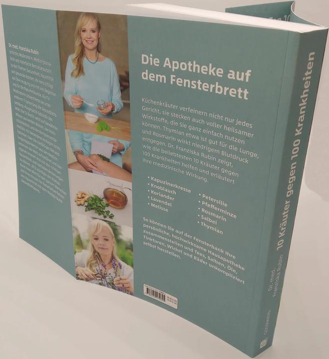 Actual product image 10 Kräuter gegen 100 Krankheiten (German, Franciska Ruby, 2023)
