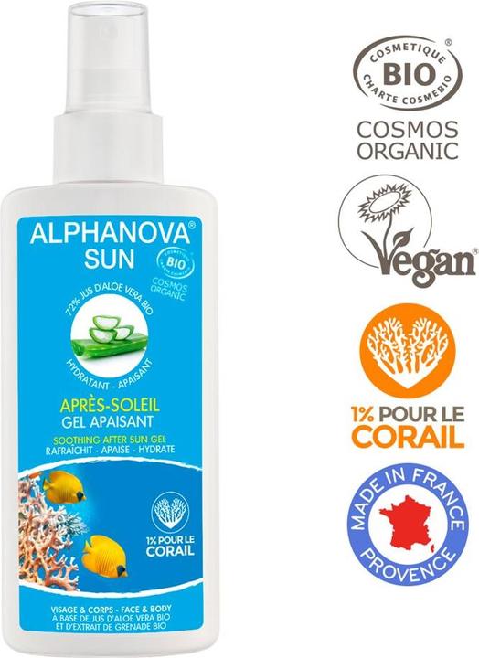 Produktbild Alphanova After Sun (Gel, 125 ml)