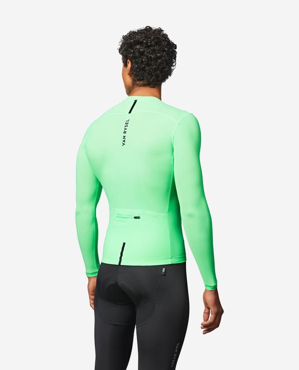 Image du produit Van rysel Maillot vélo route manches longues été unisex uvp RCR 2 vert (S)