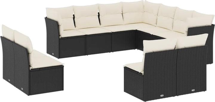 Actual product image VidaXL 10-piece garden lounge set with cushions
