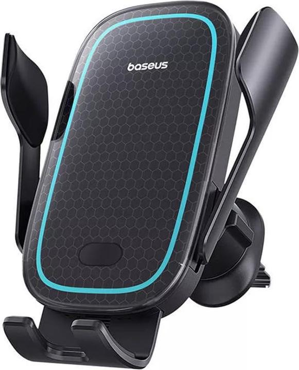 Actual product image Baseus Wireless Charging Car Mount MilkyWay Pro 15W (black)