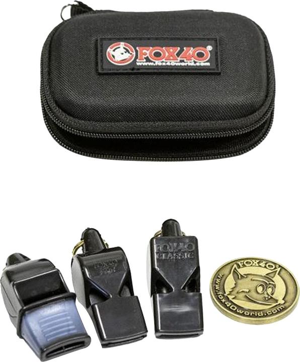 Produktbild Fox40 Sportpfeife Set Messing