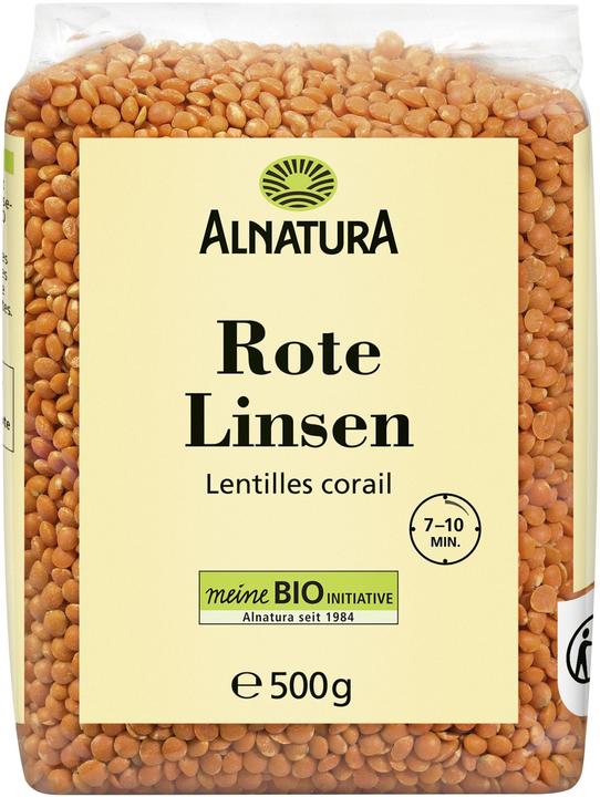 Produktbild Alnatura Bio Rote Linsen (500 g)