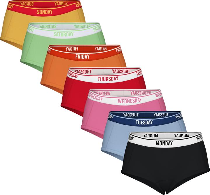 Produktbild Pieces PCLOGO LADY 7er-Pack Unterwäsche (XS, 7er Pack)