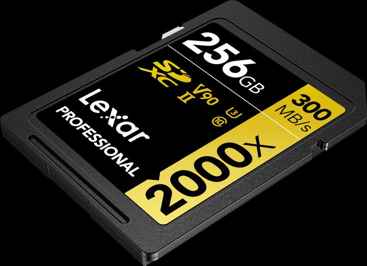 Produktbild Lexar Professional Gold Series (256 GB, SDXC, U3, UHS-II)