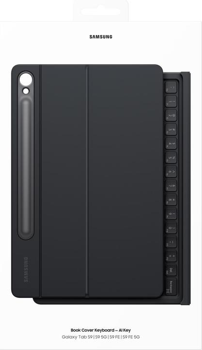Produktbild Samsung Book Cover Keyboard (DE, Galaxy Tab S9, Galaxy Tab S9 FE)