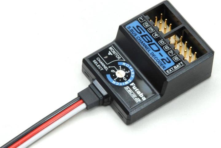 Produktbild Futaba S.Bus Decoder SBD-2 for S-Bus/S-Bus2