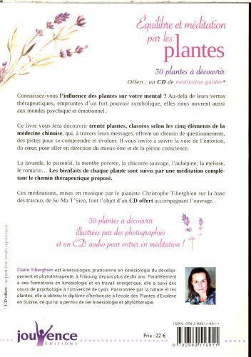 Produktbild Equilibre et méditation par les plantes : 30 plantes à découvrir (Französisch, Tiberghien Claire, 2016)