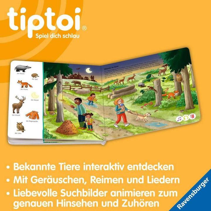 Actual product image Ravensburger Suchen und Entdecken: Meine Tiere (German, Sandra Grimm, Sandra Reckers, 2024)