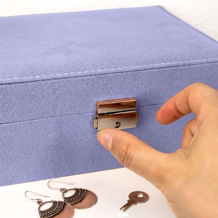 Produktbild Intirilife Schmuckschatulle in Lila