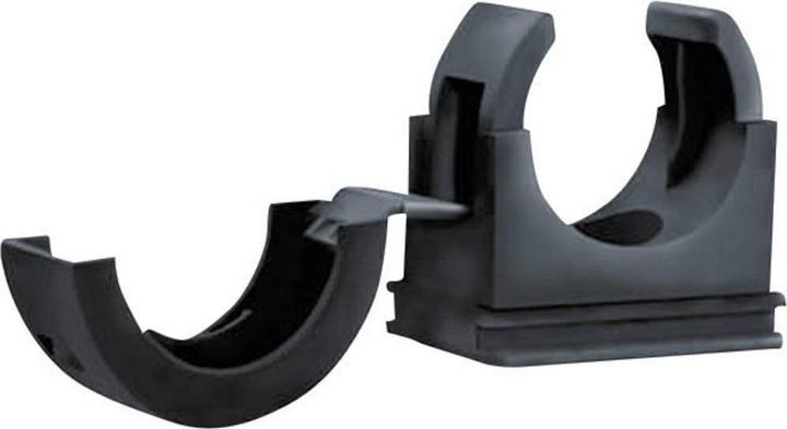 Actual product image HellermannTyton Hellermann Tyton 166-25702 Cable Clamp Black 1 Piece (Cable hole, 3.20 cm)
