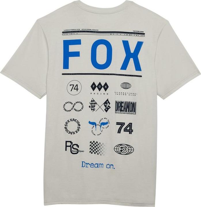 Actual product image Fox Tee 24 Race Spec Ss Prem Lt Gry (M)