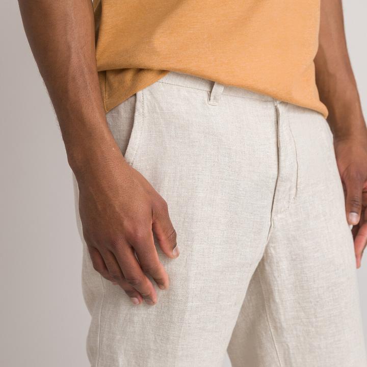 Actual product image La Redoute Collections Linen trousers (50)